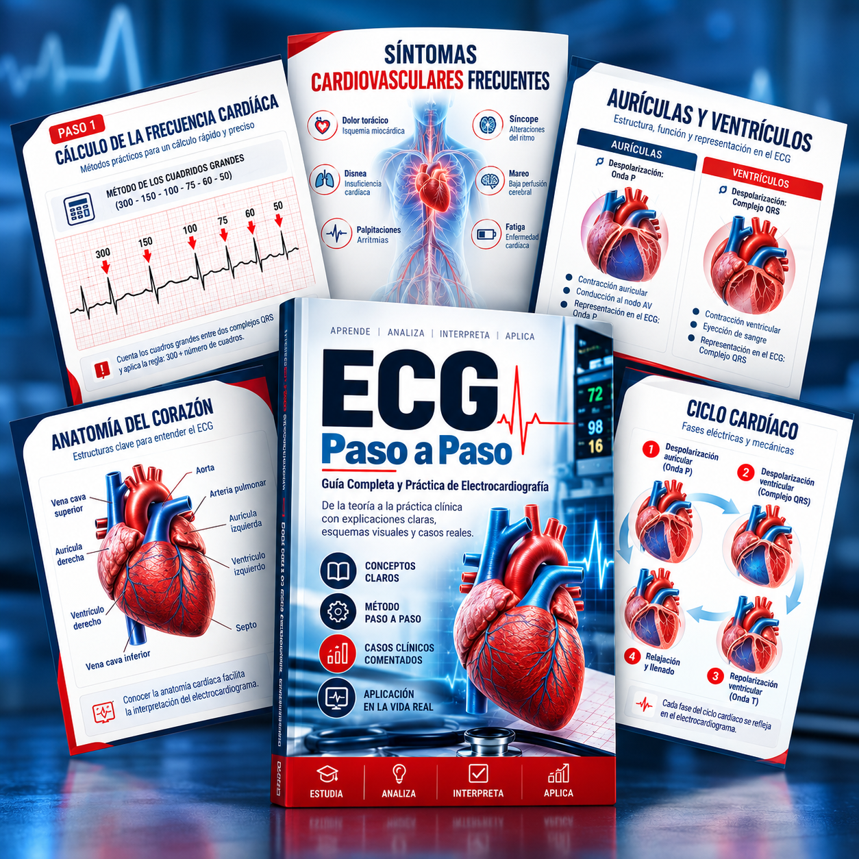 CardioMaster — Guía Visual y Práctica de Cardiología